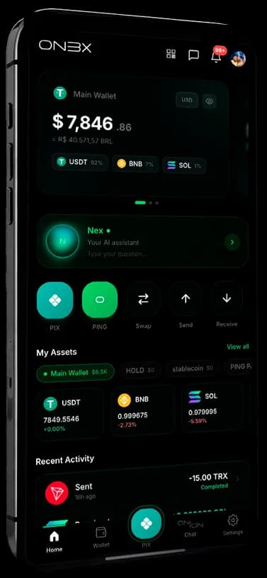 ON3X mobile app interface ON3X App